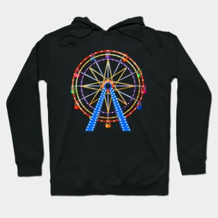 Amusement Park Ferris Wheel Hoodie